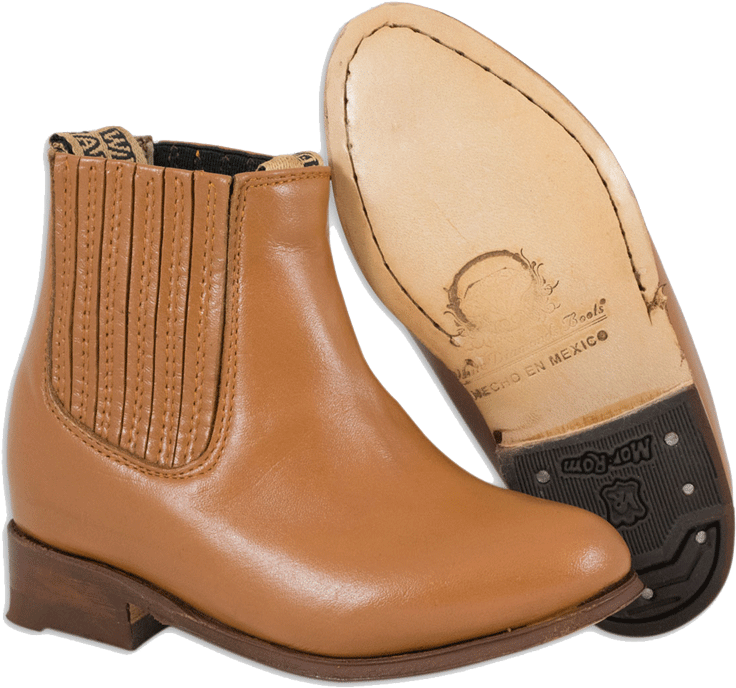 Charro Azteca Miel Botin Charro Landing Page 2019 - Chelsea Boot (800x800), Png Download