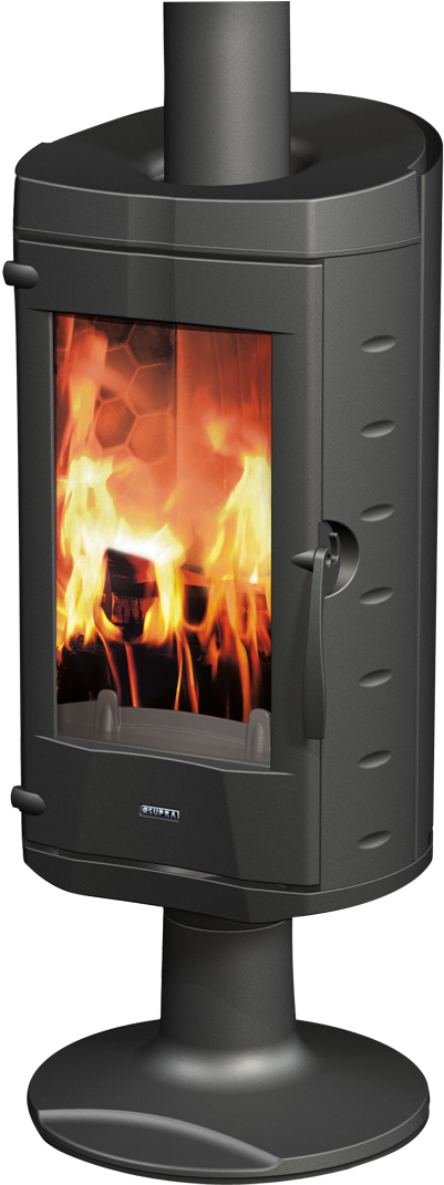 Piec Supra Canat 5130d447e40a3 - Poele A Bois Supra Canato (450x1075), Png Download