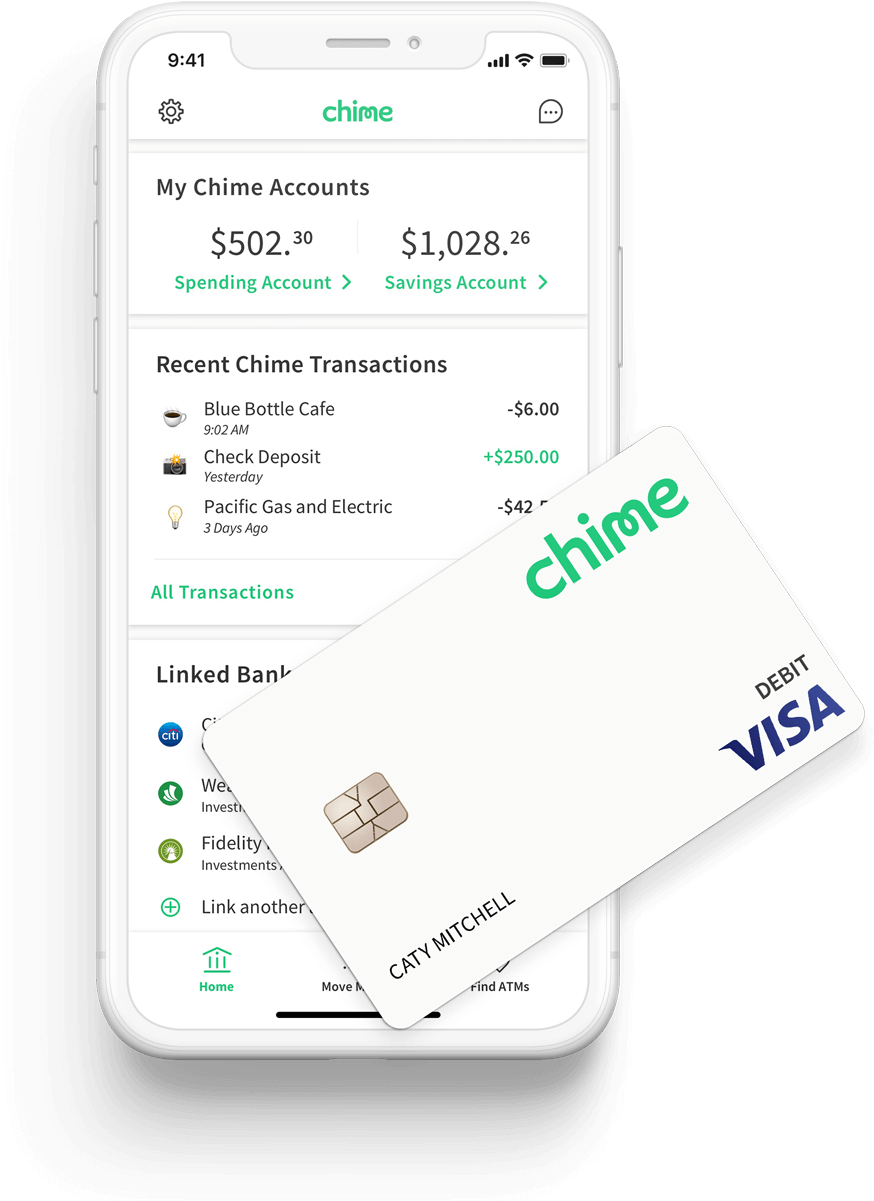 Grow Your Savings, Automatically - Chime Savings (892x1200), Png Download