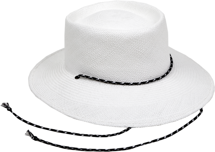 Clyde Telescope Hat In White W - Cowboy Hat (1200x801), Png Download