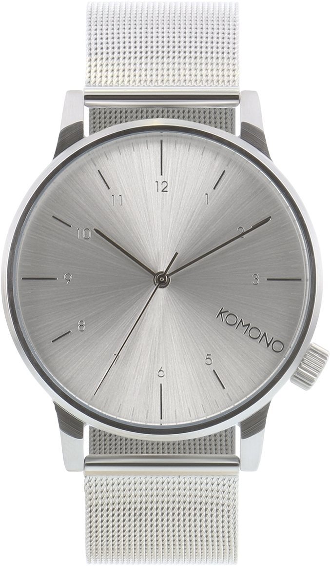 Komono Winston Royale Watch Silver (2048x1375), Png Download