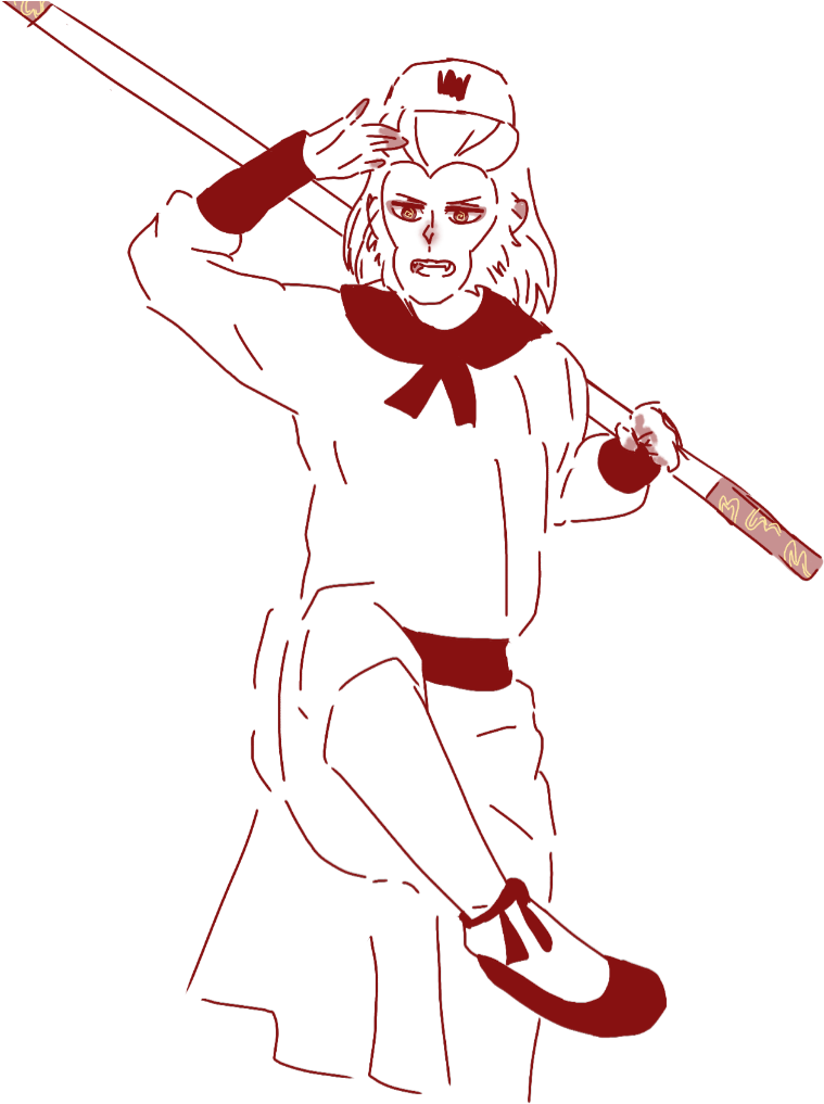Wukong Sticker - Illustration (1024x1024), Png Download