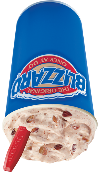 Almond Hazelnut Blizzard - Dairy Queen Blizzard (600x600), Png Download