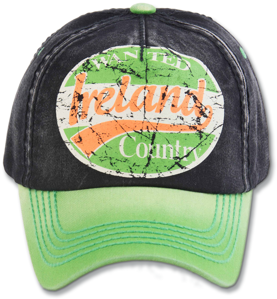 Ireland Wanted Cap - Baseball Cap (1000x1000), Png Download