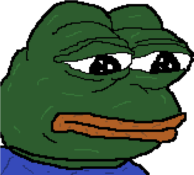 Pepe - Dank Memes Frog Png (1024x576), Png Download