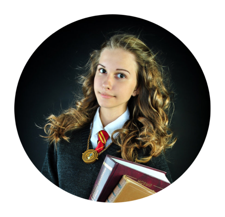 Rachel Granger-weasley - Hermione Cosplay Poses (718x693), Png Download
