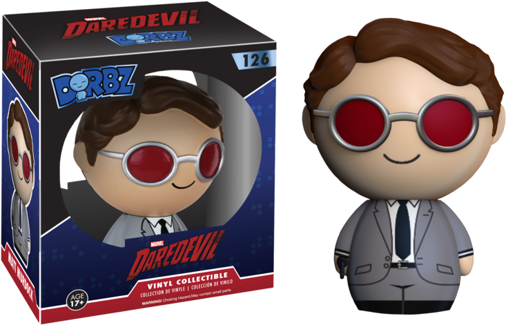 Matt Murdock Dorbz Vinyl Figure - Daredevil Dorbz (768x495), Png Download