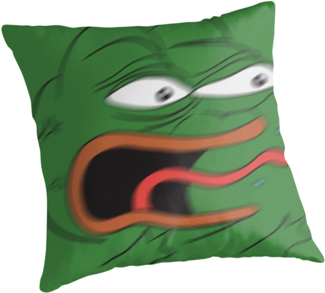 Angry Pepe Png (875x875), Png Download