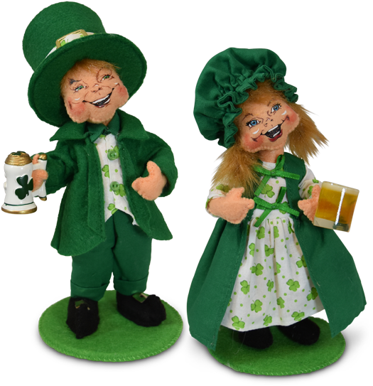 '19 Irish Couple - Figurine (600x600), Png Download