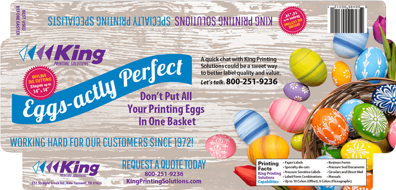 Promotional Sales Piece - Easter (800x550), Png Download