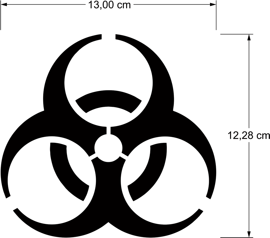Download Biohazard Symbol - Full Size PNG Image - PNGkit