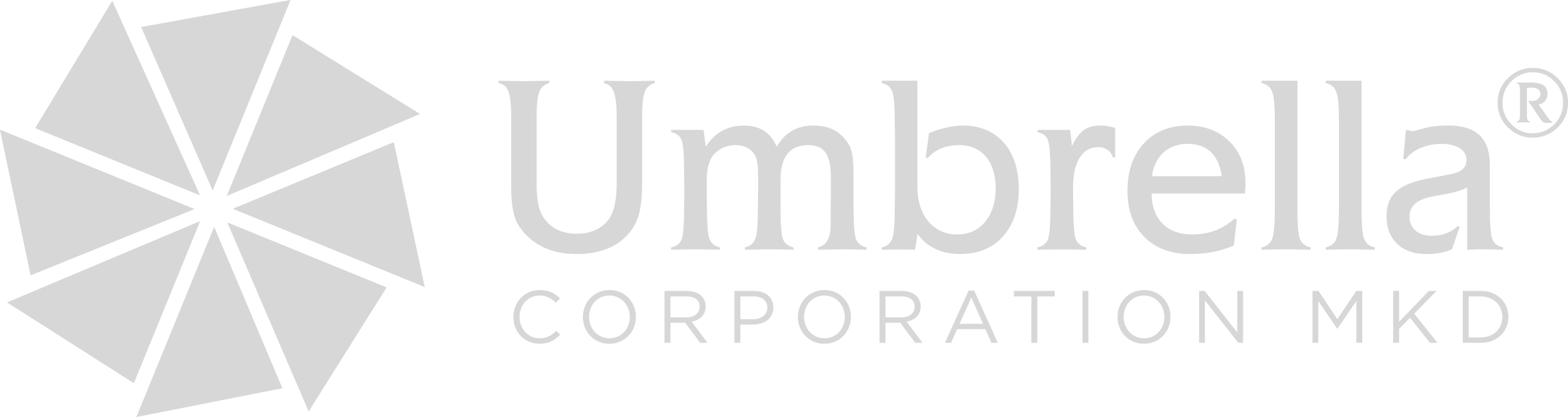 Umbrella Corporation Doo Киро Крстевски 8, Скопје Работно - Calligraphy (2294x611), Png Download