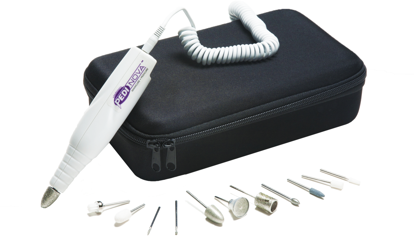 Pedinova® Pro Pedinova P Medicool - Electric Pedicure Kit (1400x1091), Png Download