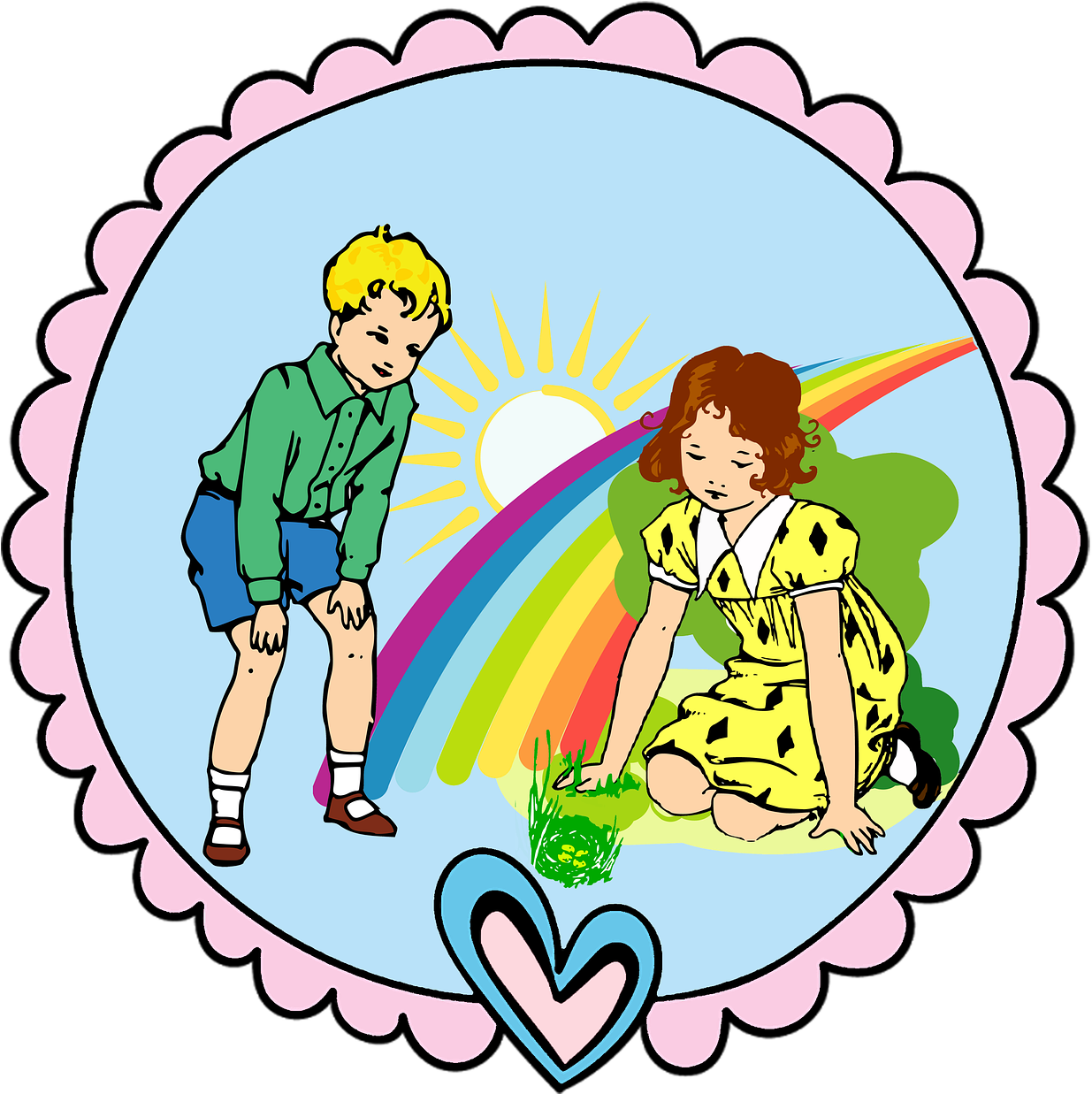Edge Label Frame - Knees Clip Art (1280x1236), Png Download