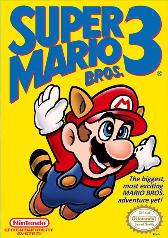 Nes Cartridge Side Table - Super Mario Bros 3 (768x768), Png Download