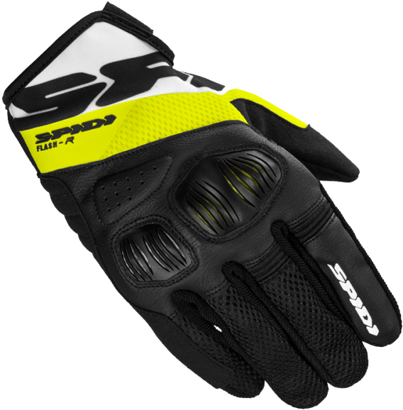 Spidi Flash-r Evo Gloves (651x610), Png Download