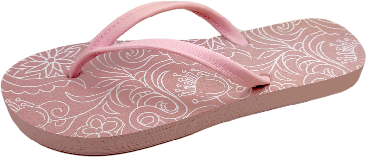 High Quality White Dove Slippers/pvc Slippers For Ladies/pvc - Flip-flops (1000x1000), Png Download