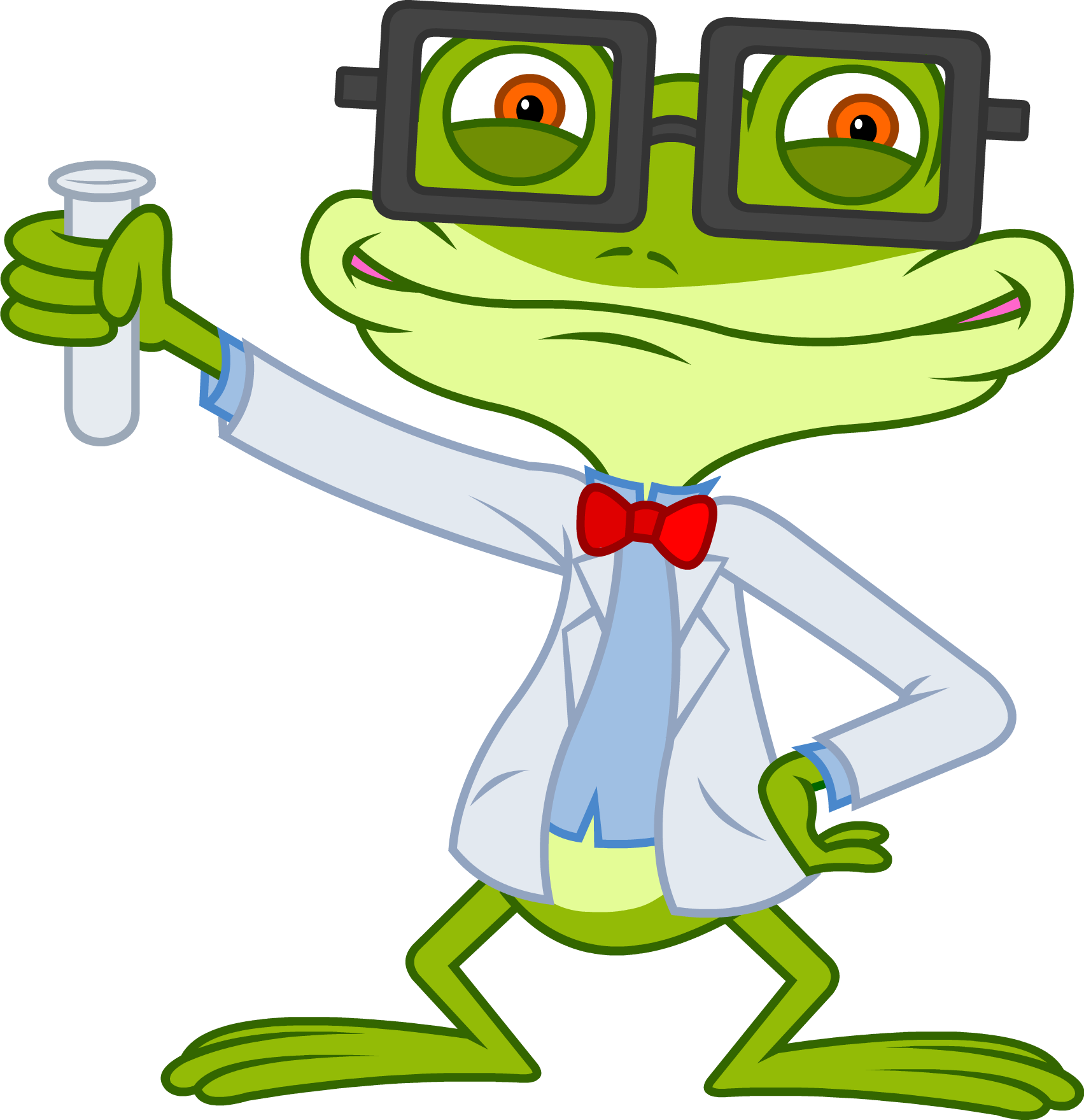 Frog T Shirt - Biology Cartoon Png (1703x1759), Png Download