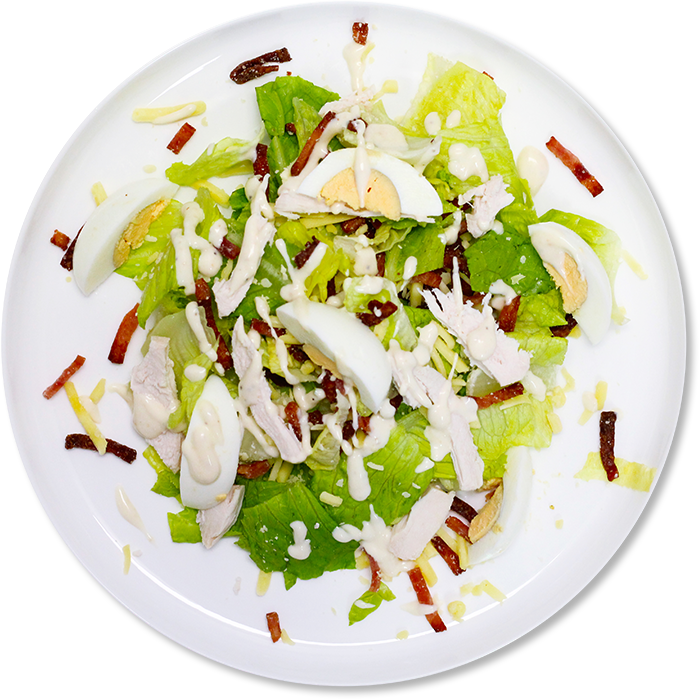 Chicken Caesar Salad - Garden Salad (700x700), Png Download