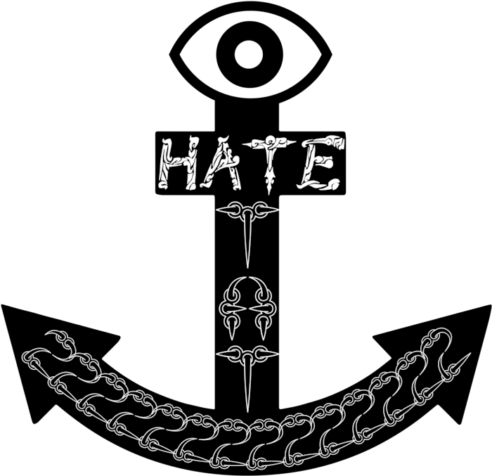 Sleeve Tattoo Computer Icons Five Dots Tattoo Download - Hate Tattoo Png (771x750), Png Download