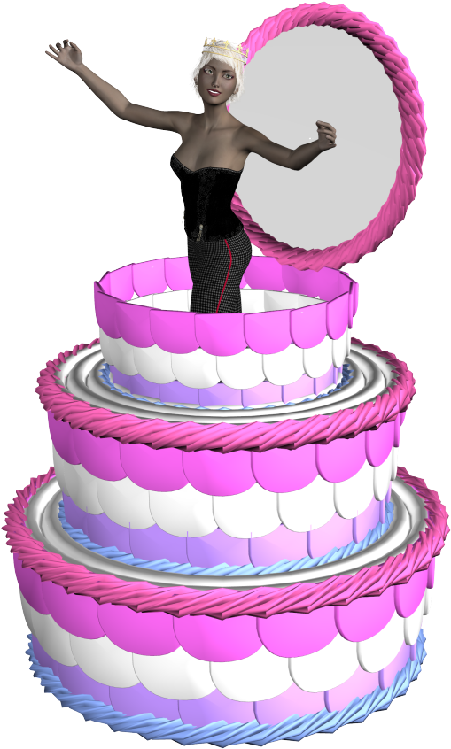 This Image Has Been Resized To Fit In The Page - Sugar Cake (600x971), Png Download