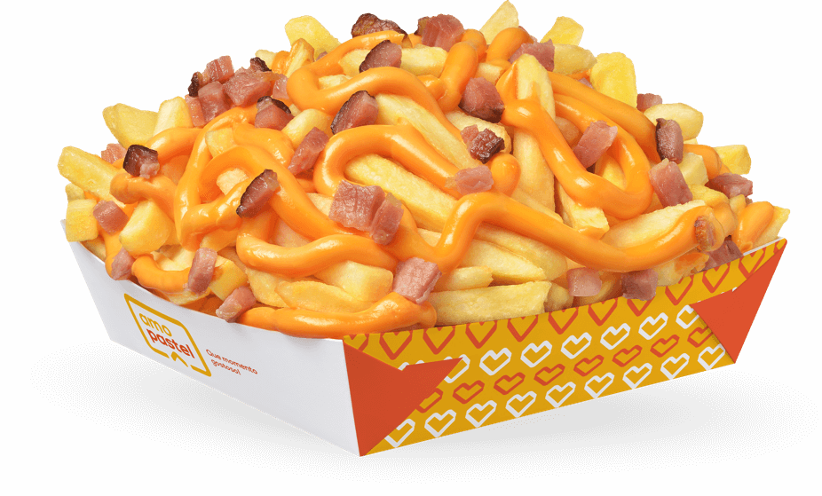 Porção De Batatas Fritas - French Fried Potatoes Png (926x559), Png Download