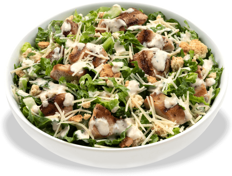 View Nutrition Facts - Caesar Salad (800x600), Png Download