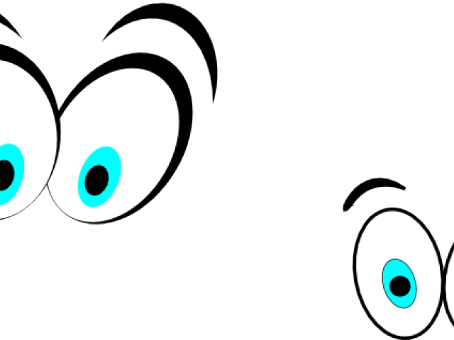 Blue Eyes Clipart Surprised Eye - Looking Eyes (640x480), Png Download