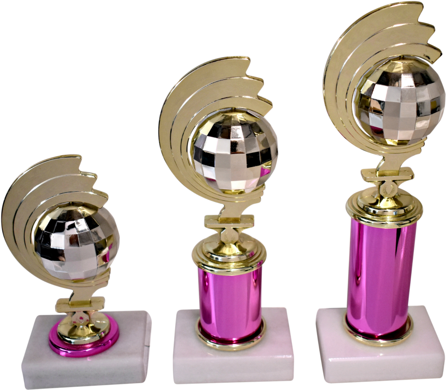 Am 890 Disco Mirror Ball - Trophy (1000x841), Png Download
