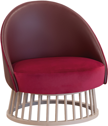 Web Charlotte Lounge Chair - Chair (600x600), Png Download