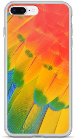 Macaw Feathers Iphone Case - Mobile Phone Case (600x600), Png Download