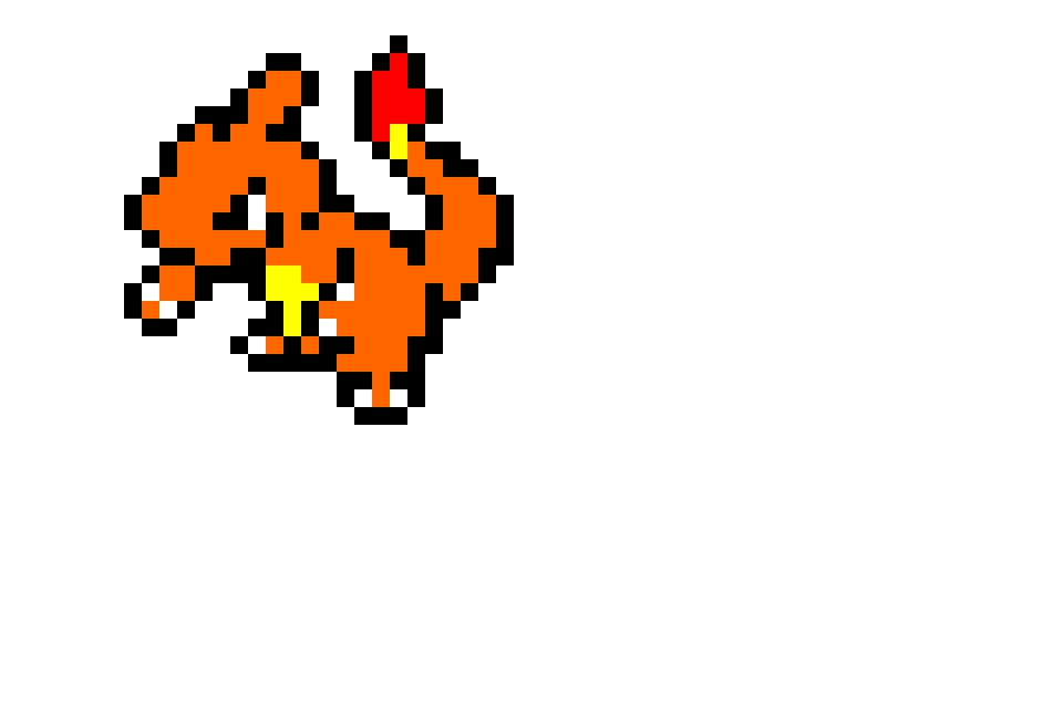 Sandslash - Charmeleon Pixel Art Minecraft (960x640), Png Download