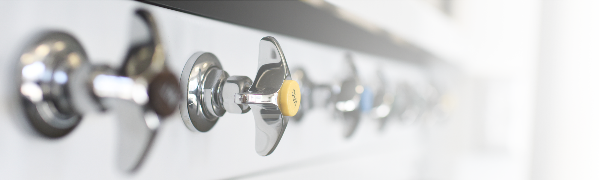 Gradient Background Knobs - Door (2000x601), Png Download