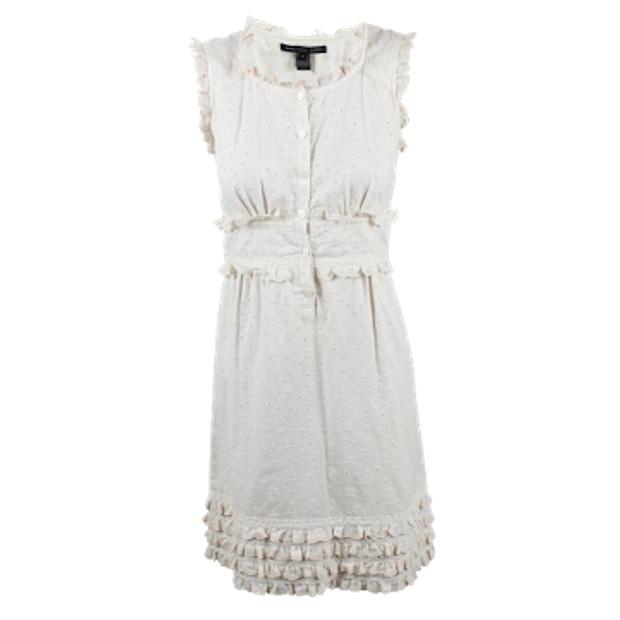 Marc By Marc Jacobs Lace And Skulls Dress - Cocktail Dress (620x620), Png Download