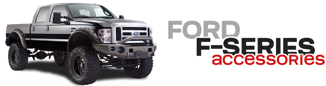 Ford Truck Accessories And Parts For The F 150, F 250 - Ford Motor Company (1200x300), Png Download