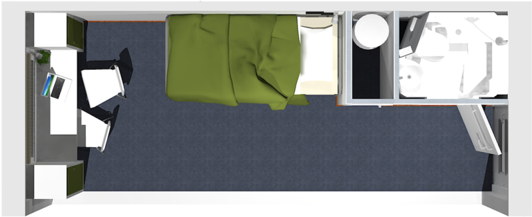 Isohometraveller15 Top View - Bed Frame (1500x1057), Png Download