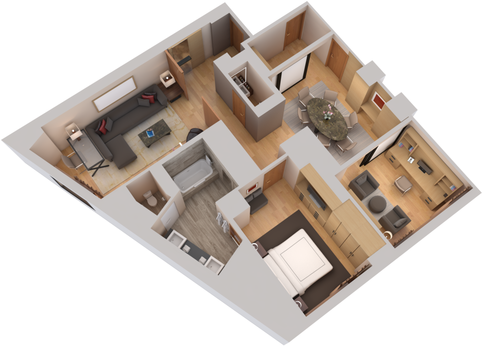 Conrad Suite - House (1024x768), Png Download