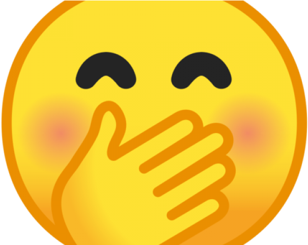 Hand Emoji Clipart Emoji Meaning - Emoji Hand On Mouth (640x480), Png Download