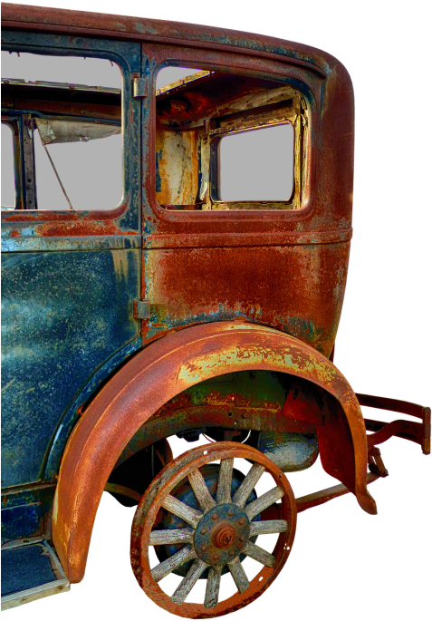 Oldtimer,old Age,scrap, - Car (500x708), Png Download