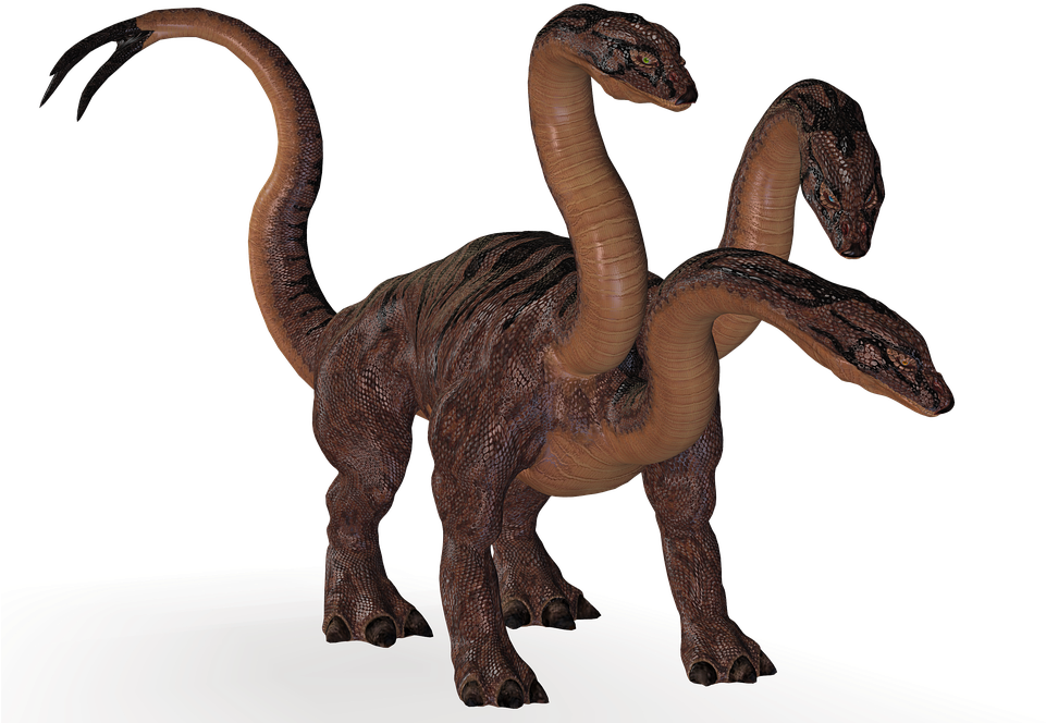 Hydra, Monster, Mythical Creatures, Figure, Creature - Hydra Figure (960x720), Png Download