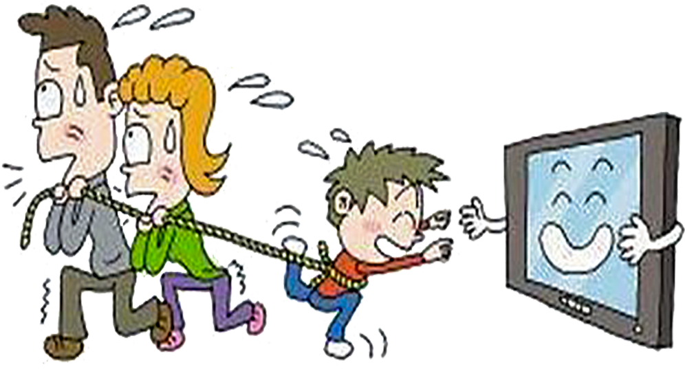 Educational Television Child Family - Children Watching Tv Png (996x537), Png Download