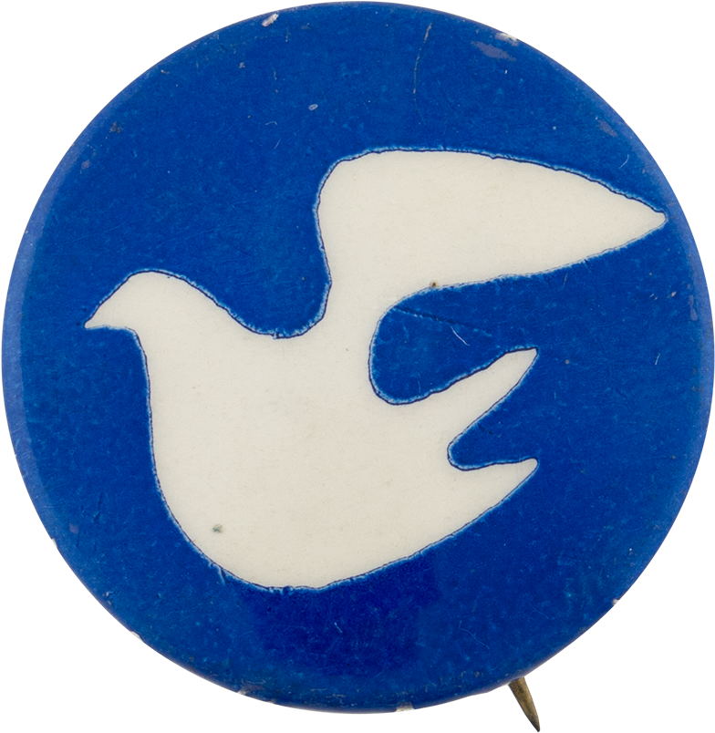 Peace Dove Dark Blue - Crescent (1000x969), Png Download