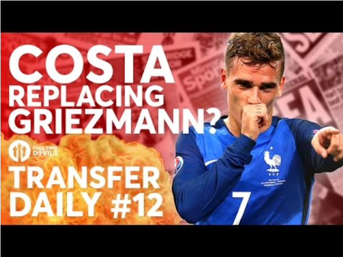Costa To Replace Griezmann De Gea, Another Memphis - Poster (896x504), Png Download