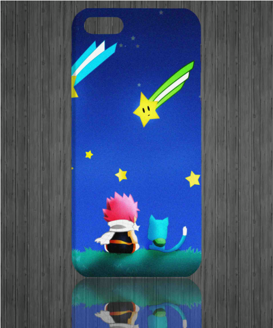 Anime Fairy Tail Happy Mz1 Iphone Case Cover - Natsu Dragneel (800x640), Png Download