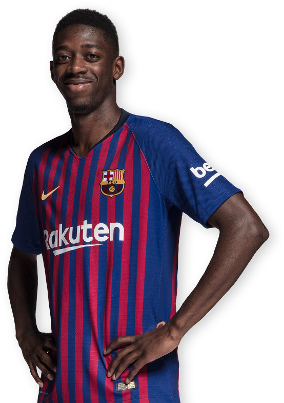 Dembele Hero 2018/19 - Ousmane Dembele Transparent (670x790), Png Download