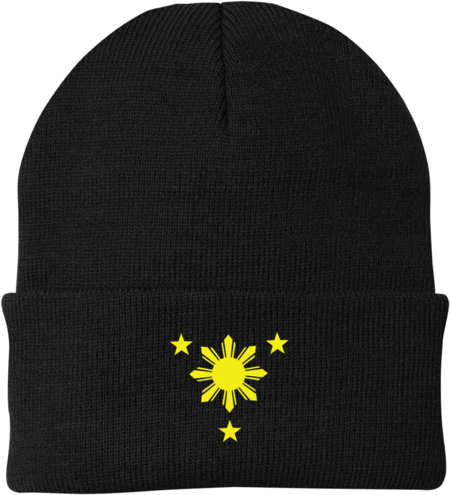 Philippines Sun And Stars Knit Cap - Czapka 5sos (1024x1024), Png Download