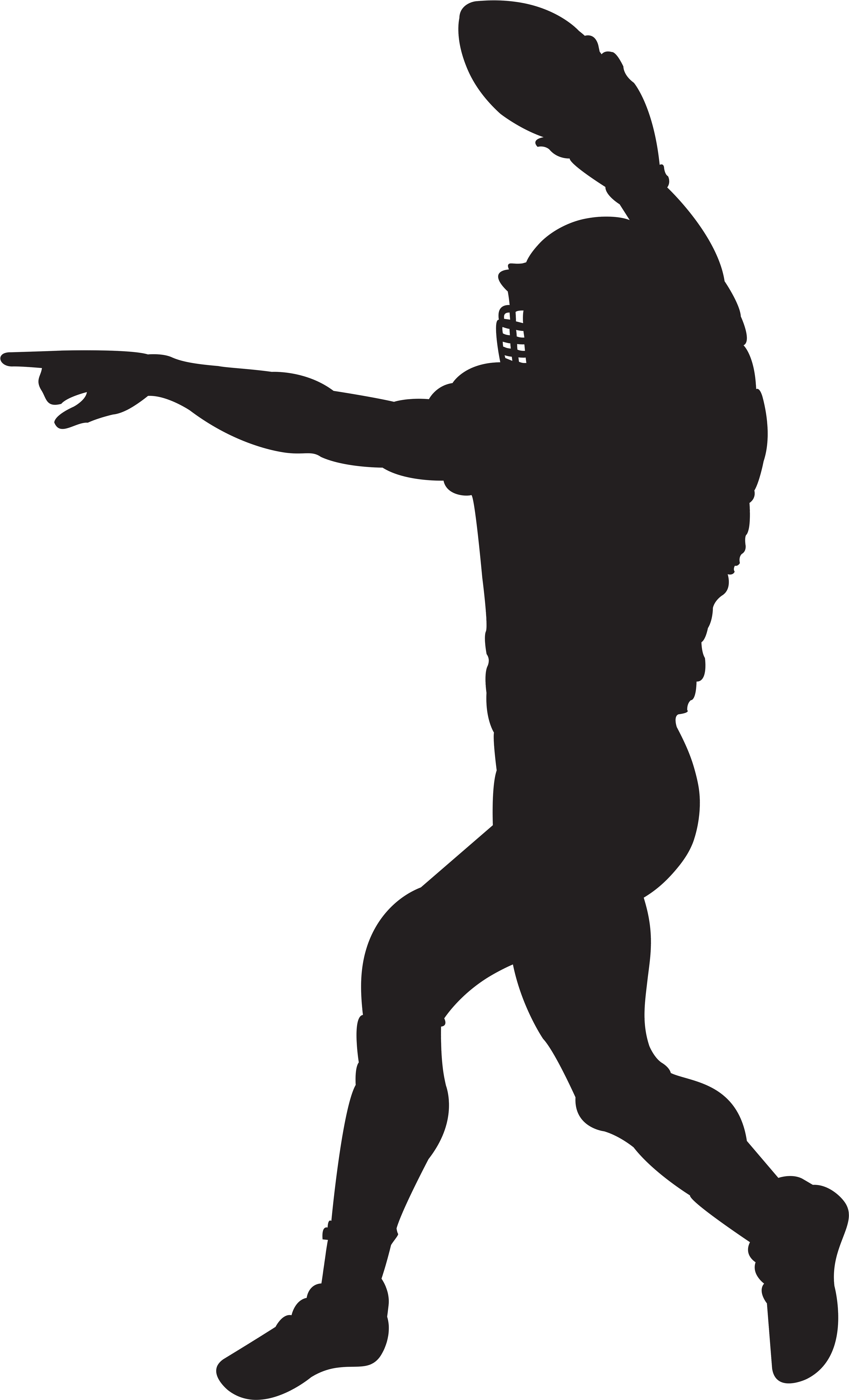 Silhouette (4904x8000), Png Download