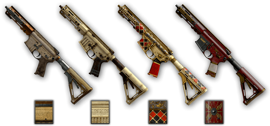 R6 Para Bellum Skins Armes Carnaval Marbre Ancien Renaissance - Para Bellum Seasonal Skins (1024x480), Png Download