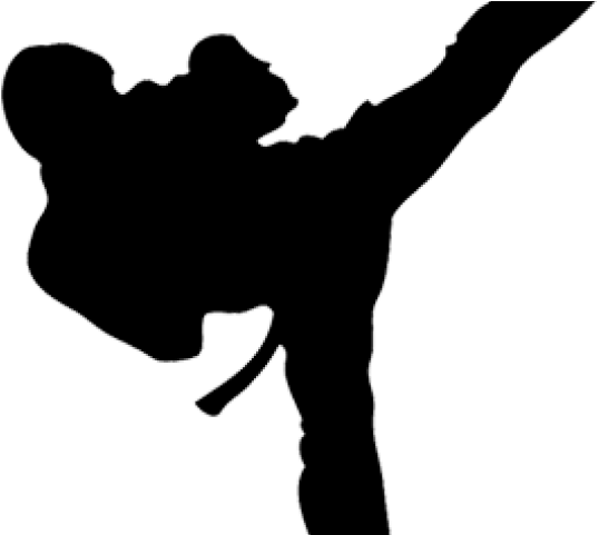Martial Arts Clipart Karate Kick - Martial Arts Kick (640x480), Png Download