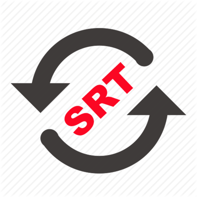 Srt Converter 4 - Sign (630x630), Png Download